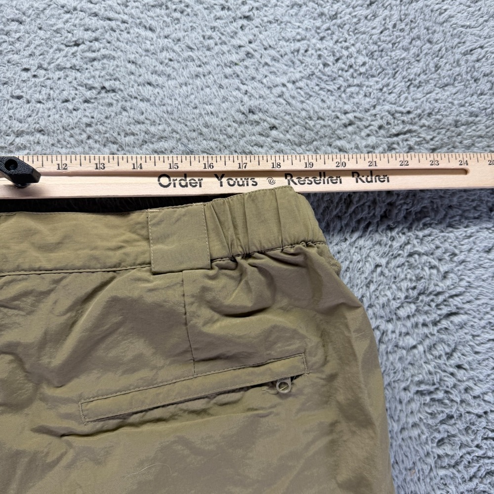 Guide Gear Pant Men XL Brown Nylon Windbreaker Cargo Convertible Hiking Gorpcore - Picture 6 of 9